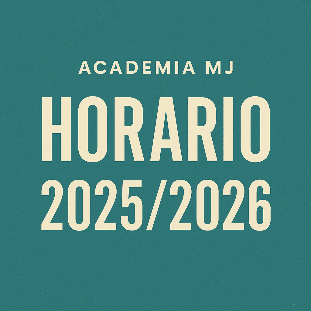 Imagen destacada del horario 2025/2026 de Academia MJ en Santa Fe